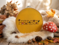 Preview: HERBST Schriftzug -  Vollstick redwork Stickdatei
